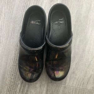 Dansko Professional rainbow finish clogs, EU size 37